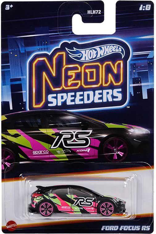 Set Completo com 8 pcs Neon Speeders Hot Wheels 1/64